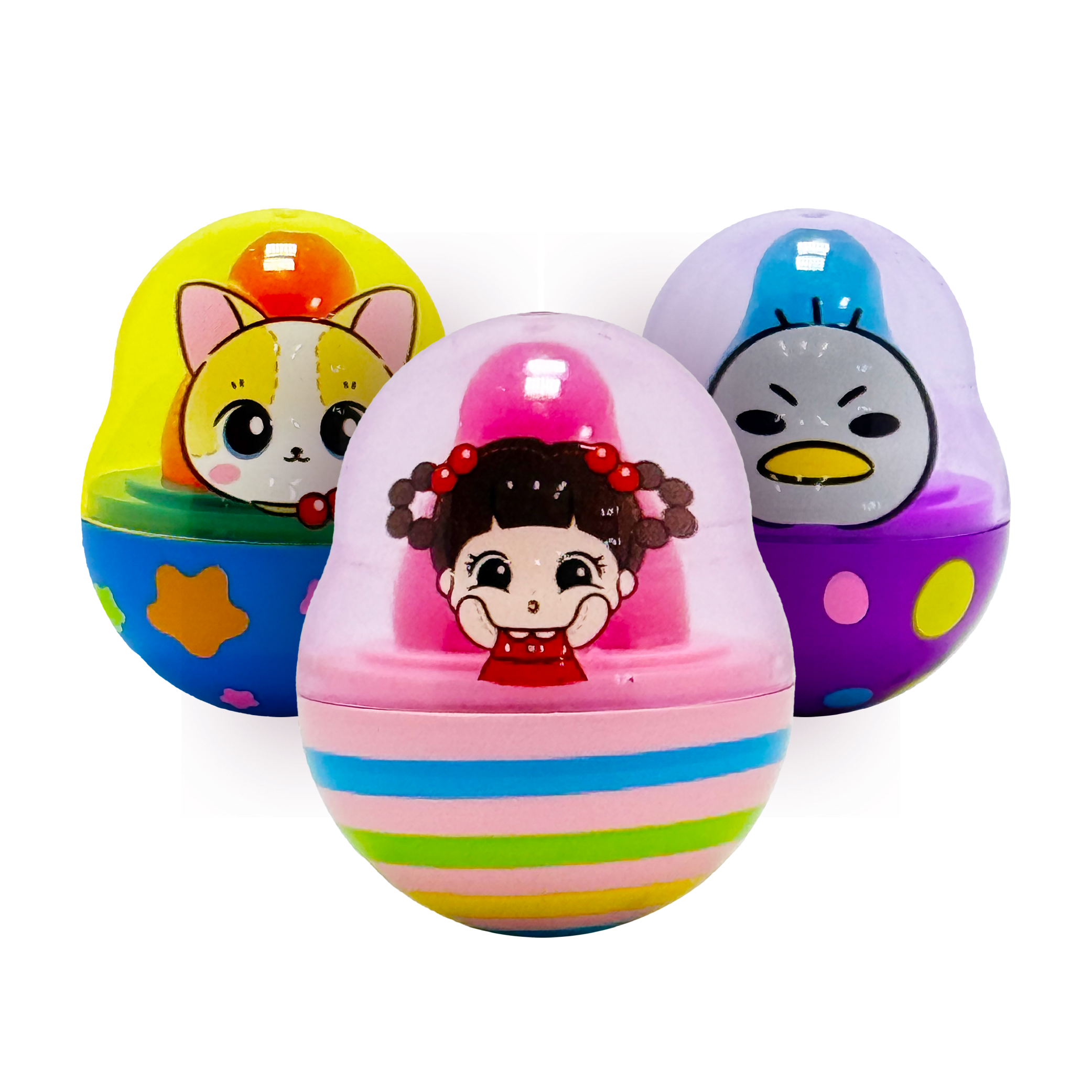 안녕 자두야 오뚝이 모양 캔디 이미지